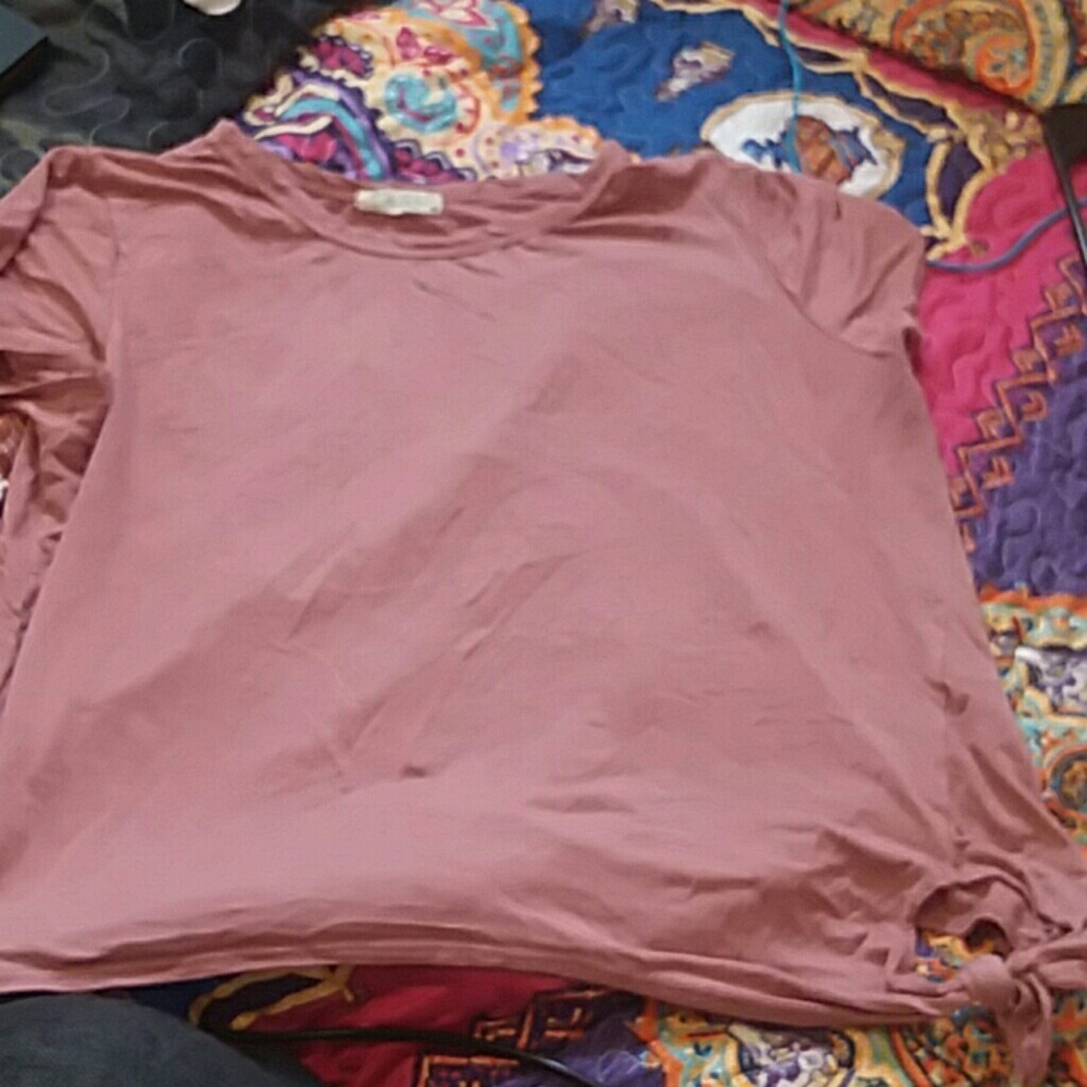 Cute blush croptop